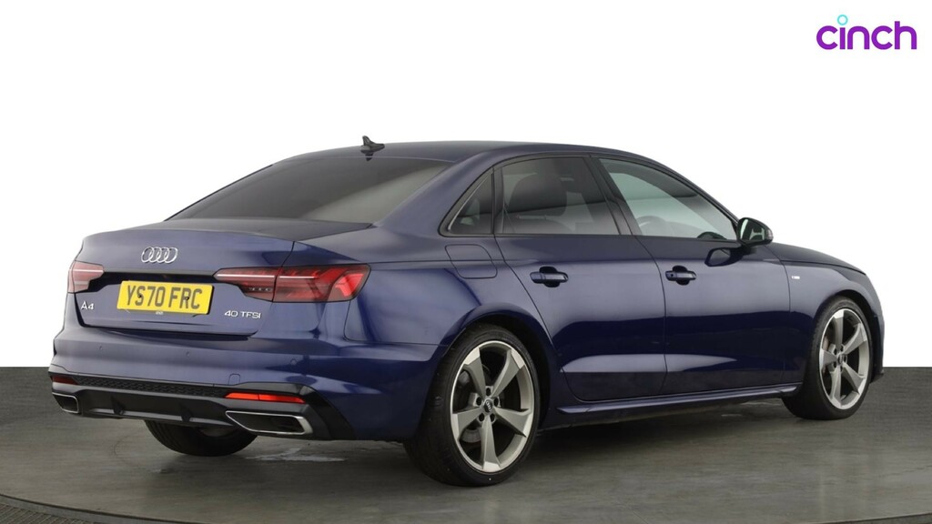 Audi A4 40 Tdi Quattro S Line S Tronic Blue #3