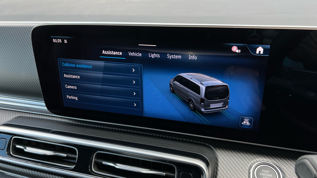 Mercedes-Benz V Class Mpv Black #24