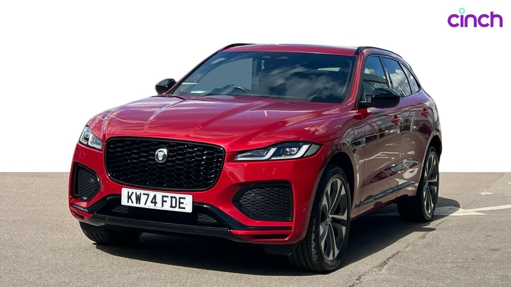 Jaguar F-Pace R-dynamic Hse Black Blue #10