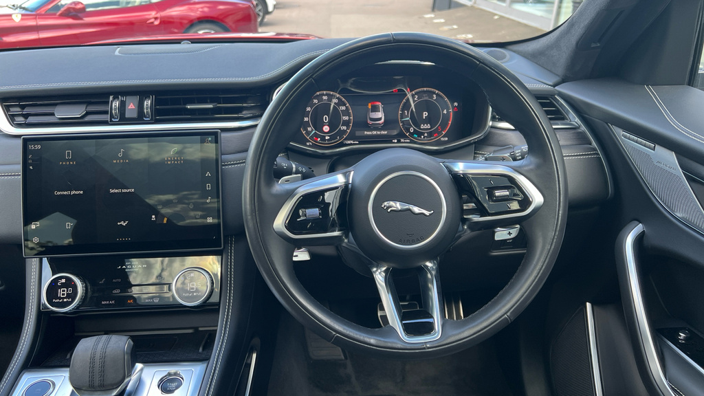 Jaguar F-Pace R-dynamic Hse Black Blue #36
