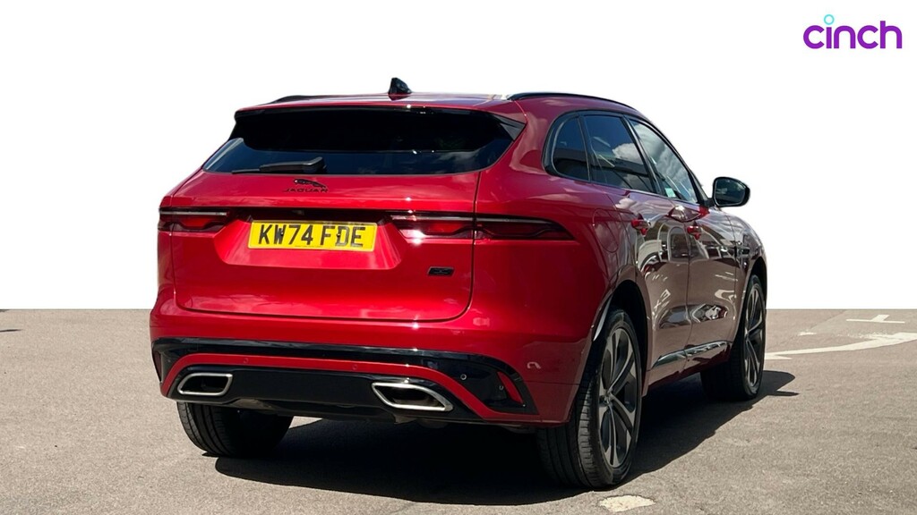 Jaguar F-Pace R-dynamic Hse Black Blue #6