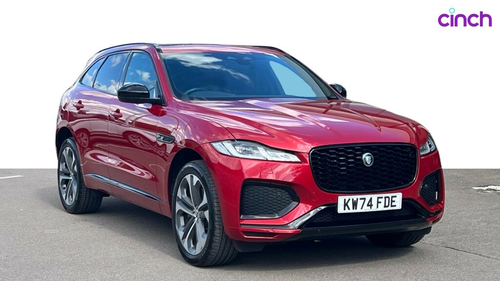 Jaguar F-Pace R-dynamic Hse Black Blue #1