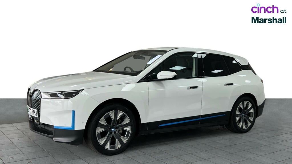 BMW iX Ix M60 White #10