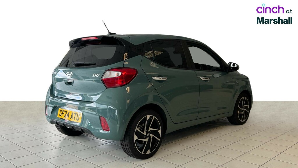 Hyundai I10 Hatchback Green #4