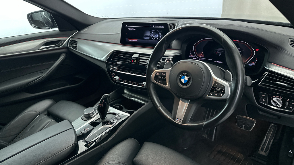 BMW 5 Series 520D M Sport Plus Pack Grey #10