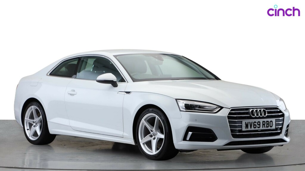 Audi A5 S Line White #1