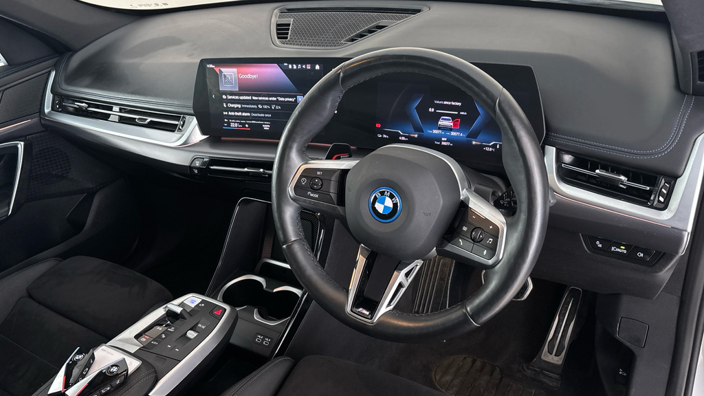 BMW iX1 M Sport White #9