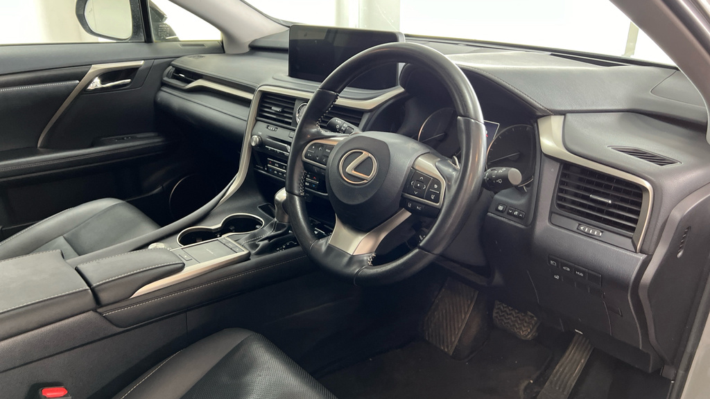 Lexus RX 450H L V6 White #15