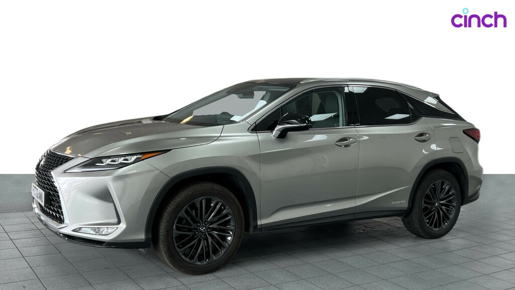 Lexus RX 450H L V6 White #12