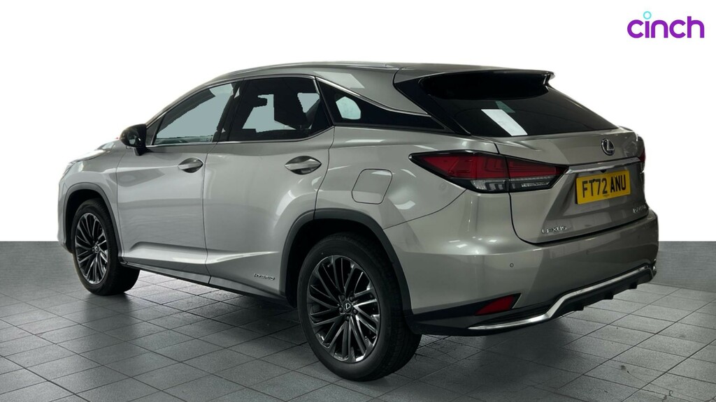 Lexus RX 450H L V6 White #10