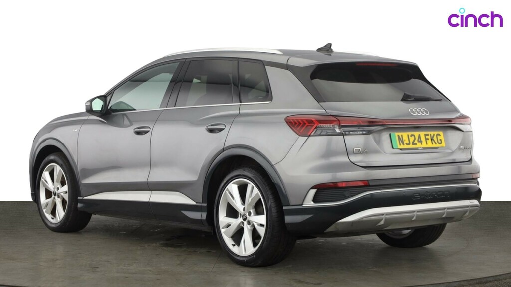 Audi Q4 E Tron S Line Black #5