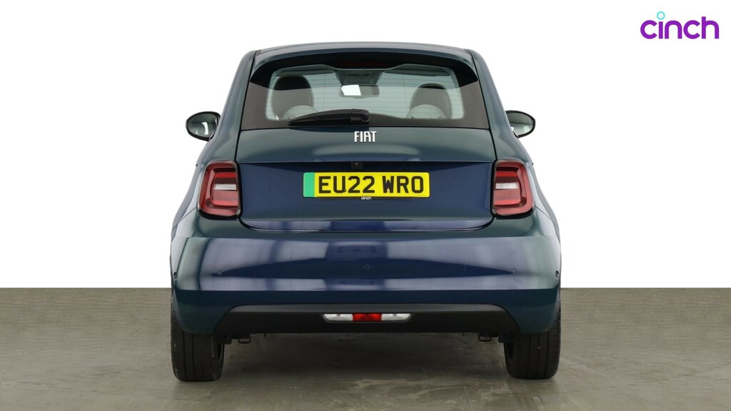 Fiat 500E Red Grey #4
