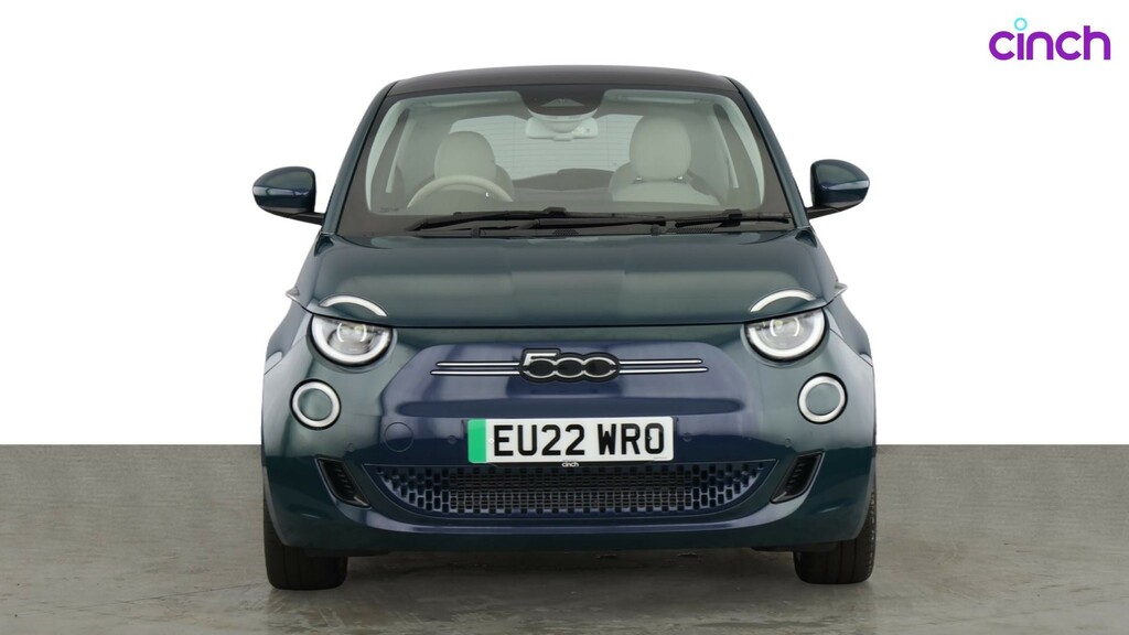 Fiat 500E Red Grey #8