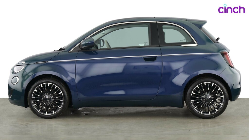 Fiat 500E Red Grey #6
