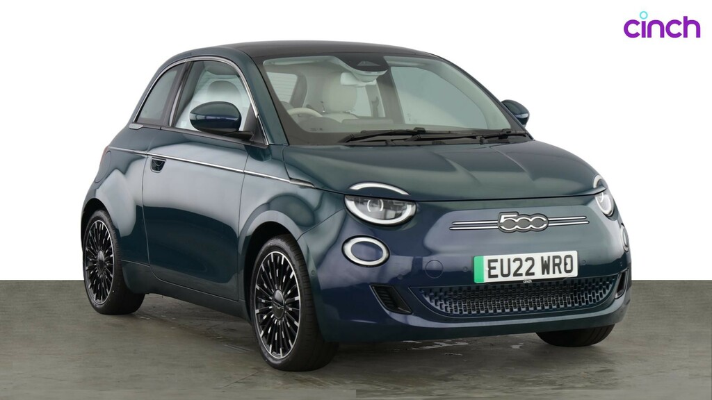 Fiat 500E Red Grey #1