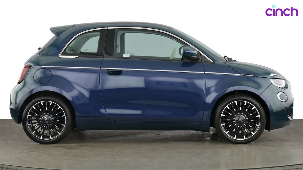 Fiat 500E Red Grey #2