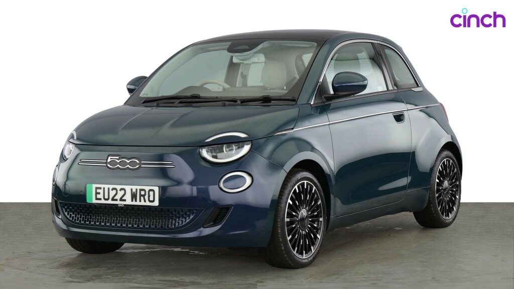 Fiat 500E Red Grey #7