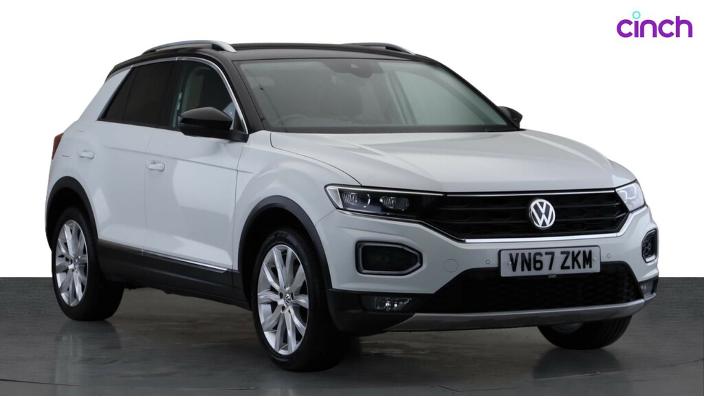 Volkswagen T-Roc Hatchback Silver #1