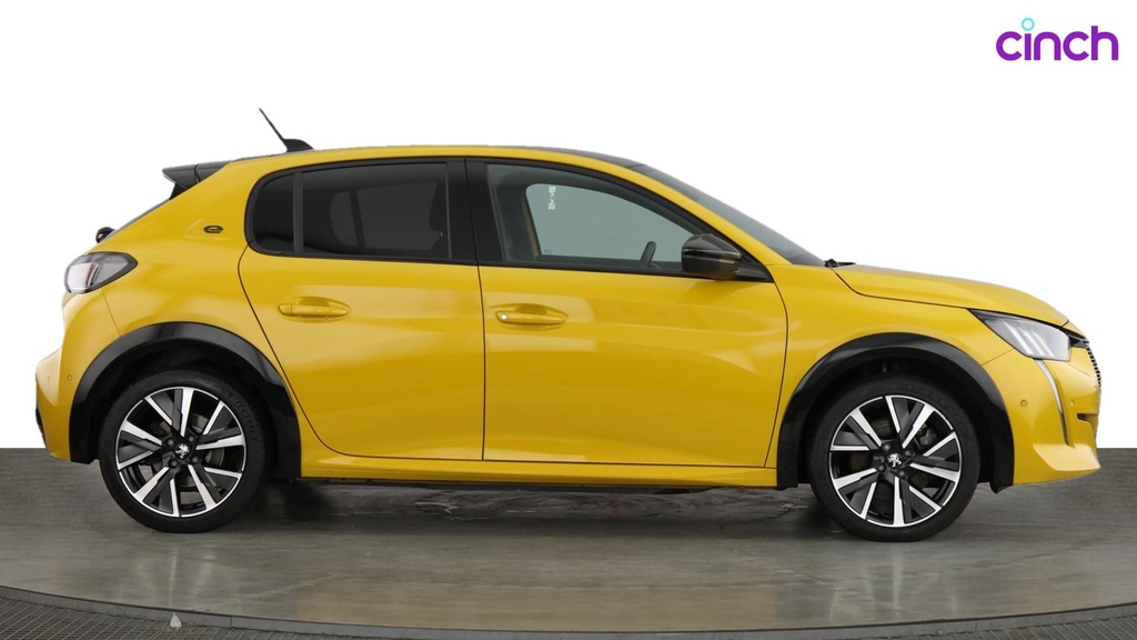 Peugeot e-208 Hatchback Black #2