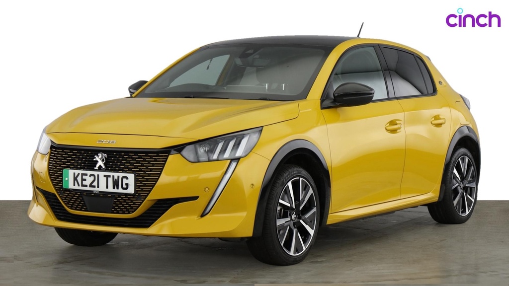 Peugeot e-208 Hatchback Black #7
