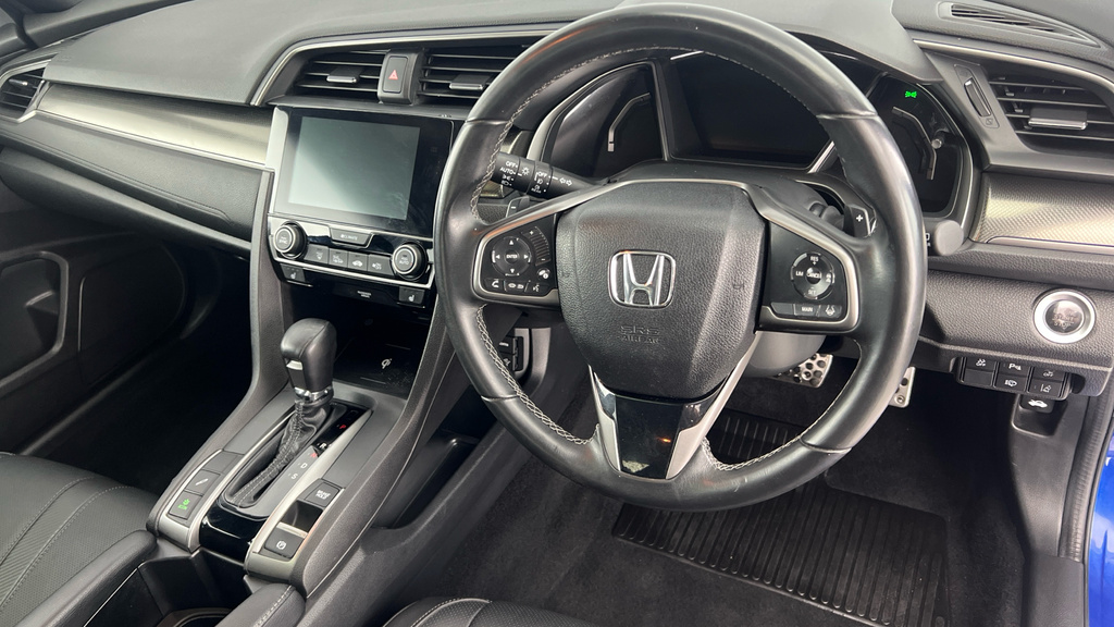Honda Civic Vtec Ex Black #9