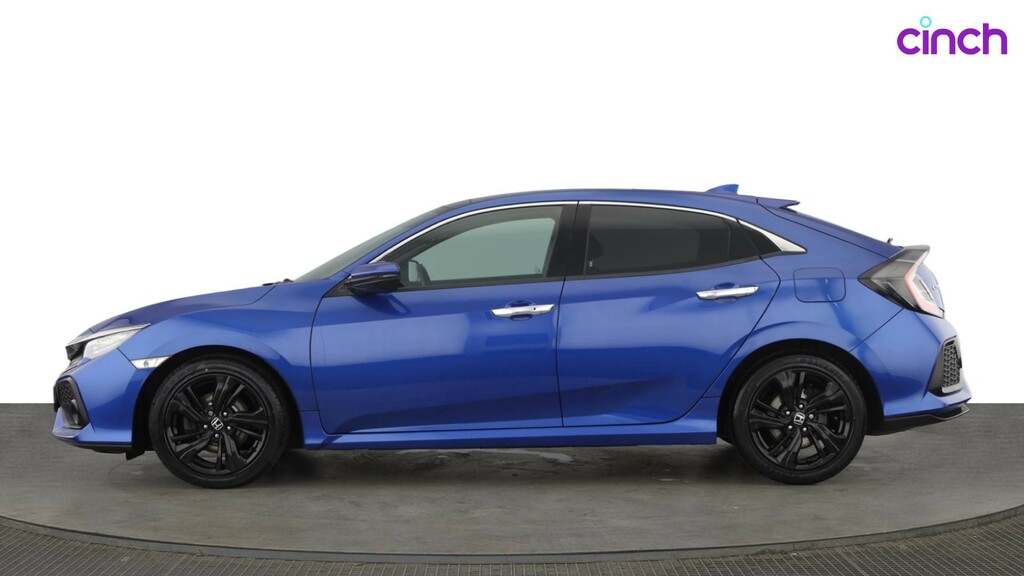 Honda Civic Vtec Ex Black #6