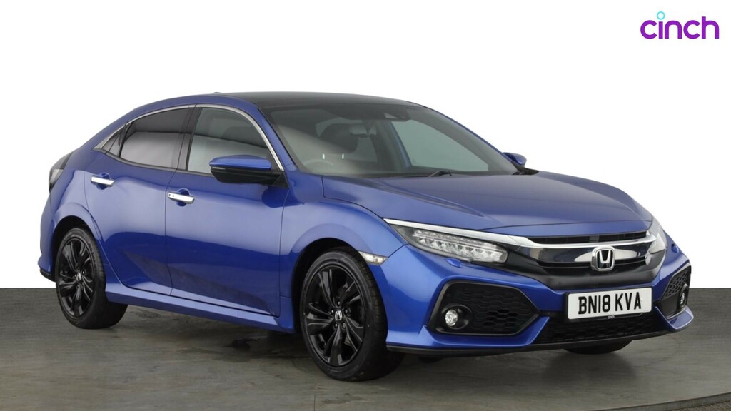 Honda Civic Vtec Ex Black #1