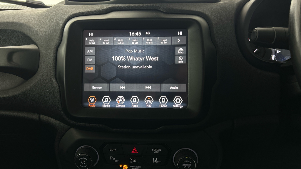 Jeep Renegade Night Eagle White #18
