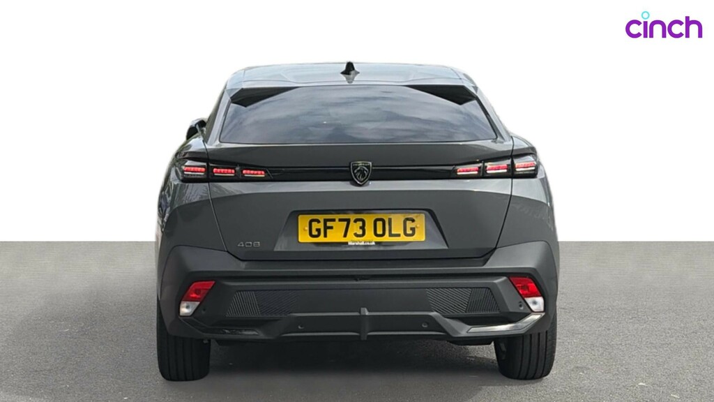 Peugeot 408 Hatchback White #4