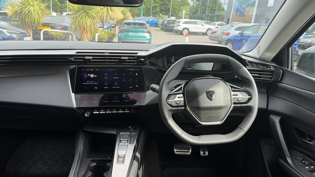 Peugeot 408 Hatchback White #12