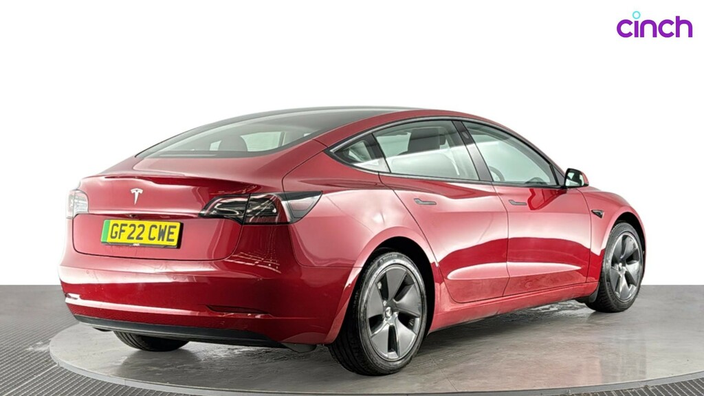 Tesla Model 3 2022 Dual Motor Long Range Saloon A Red #3