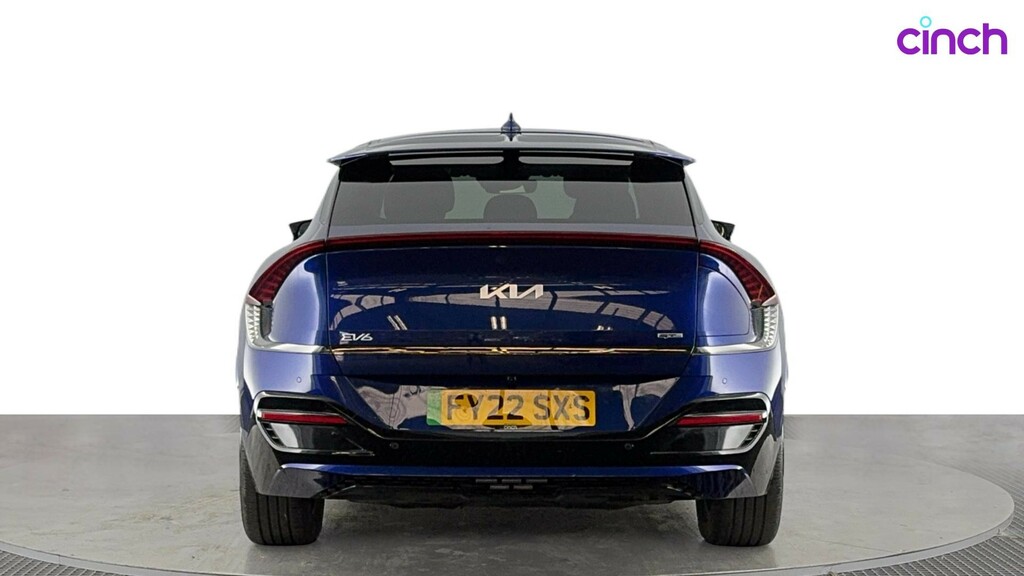 Kia EV6 Hatchback Red #4