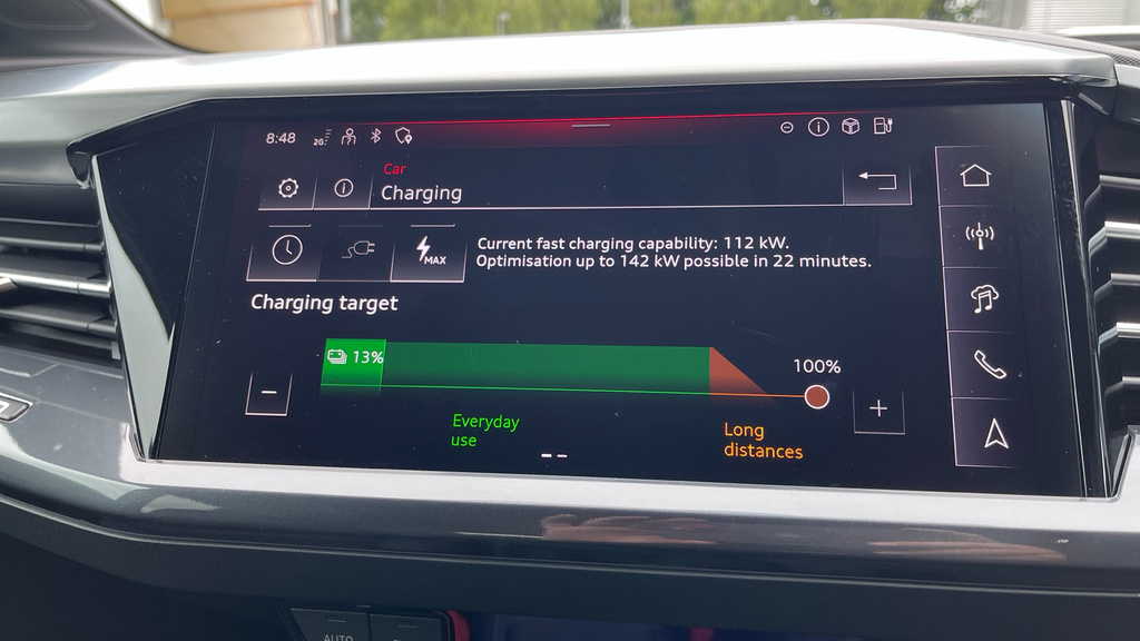 Audi Q4 E Tron 210Kw 45 82Kwh S Line Leathertech Pack Blue #53