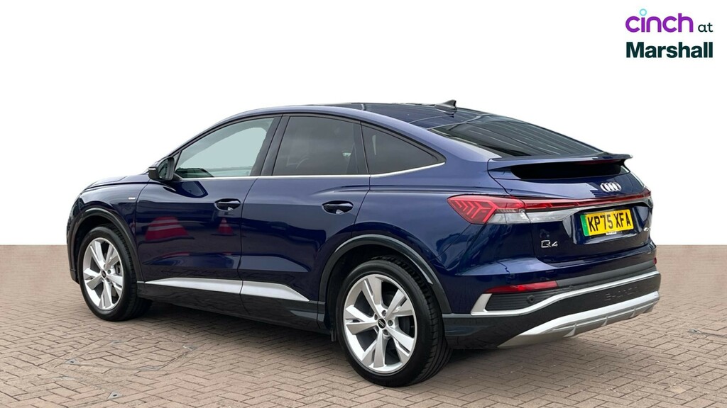 Audi Q4 E Tron 210Kw 45 82Kwh S Line Leathertech Pack Blue #5