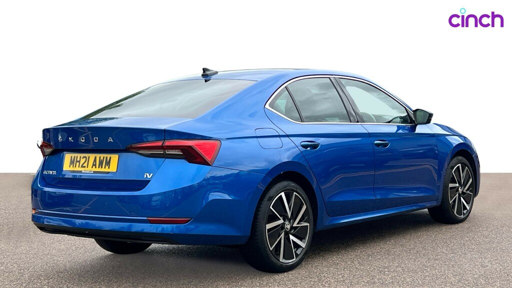Skoda Octavia Se L Blue #4