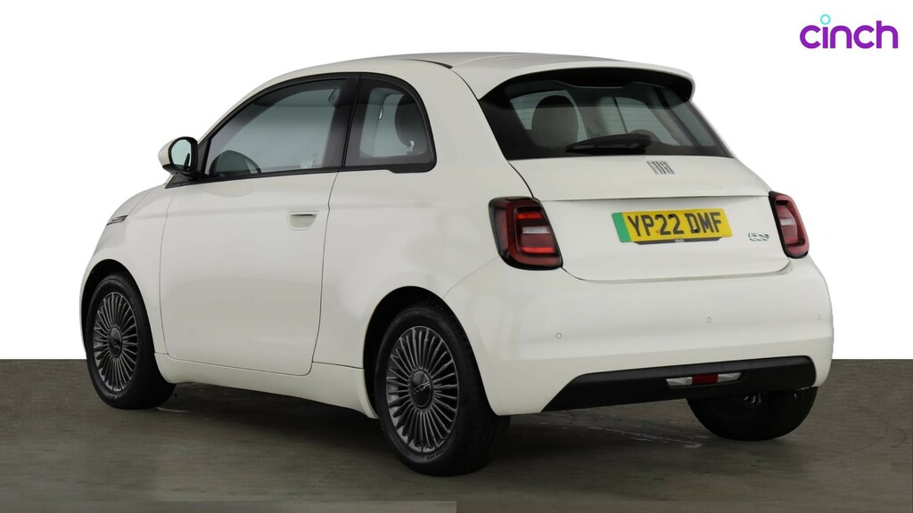 Fiat 500E Icon White #5