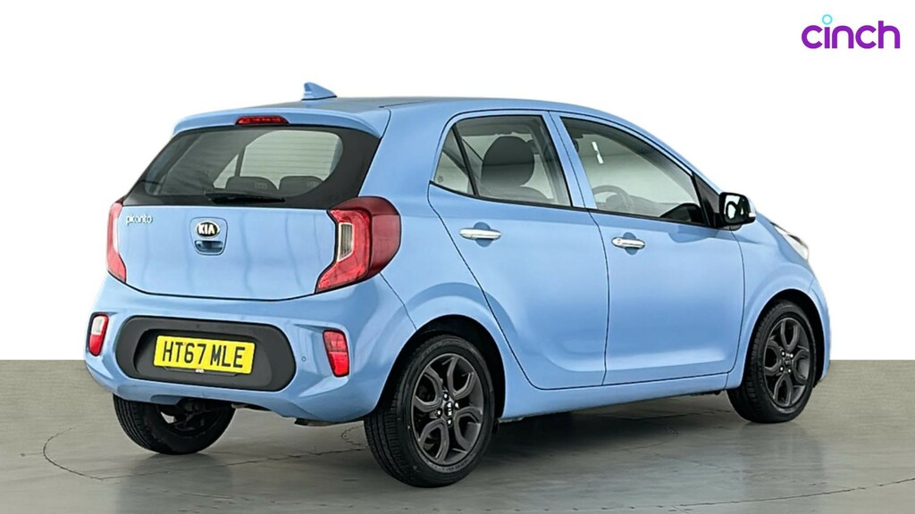 Kia Picanto 2 Hatchback Blue #3