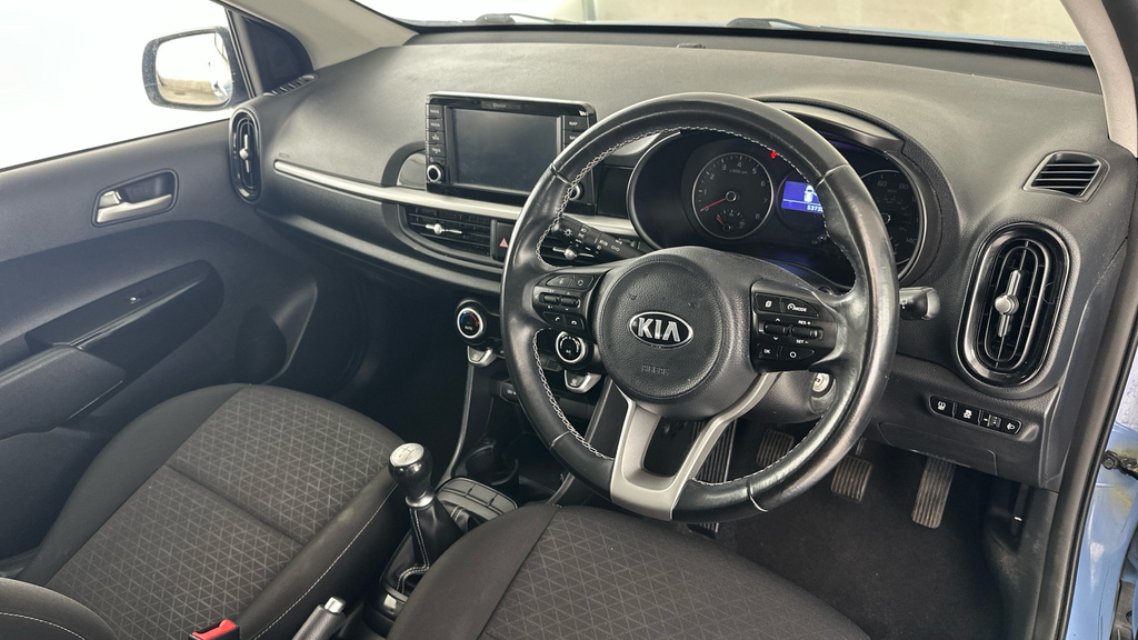 Kia Picanto 2 Hatchback Blue #10