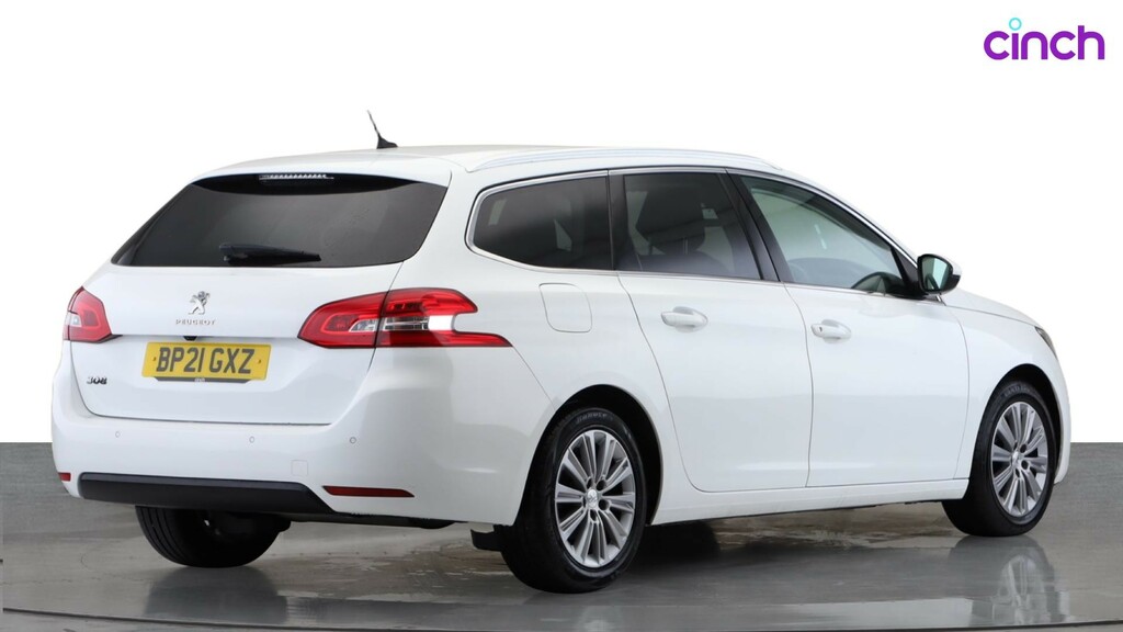 Peugeot 308 Hatchback White #3