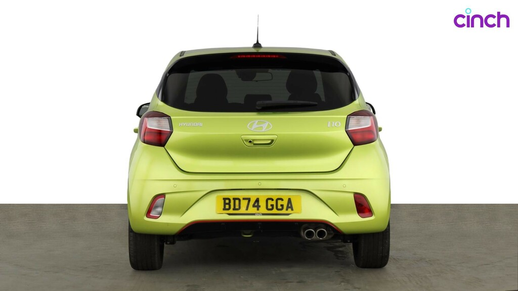 Hyundai I10 Advance White #4