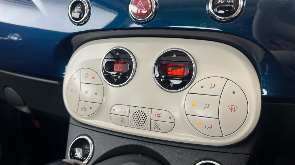 Fiat 500 Hatchback Blue #16