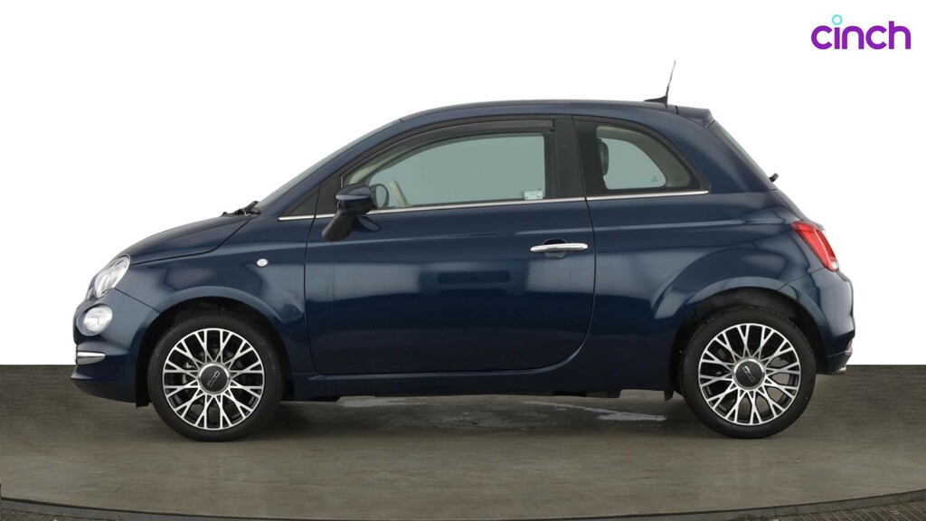 Fiat 500 Hatchback Blue #6