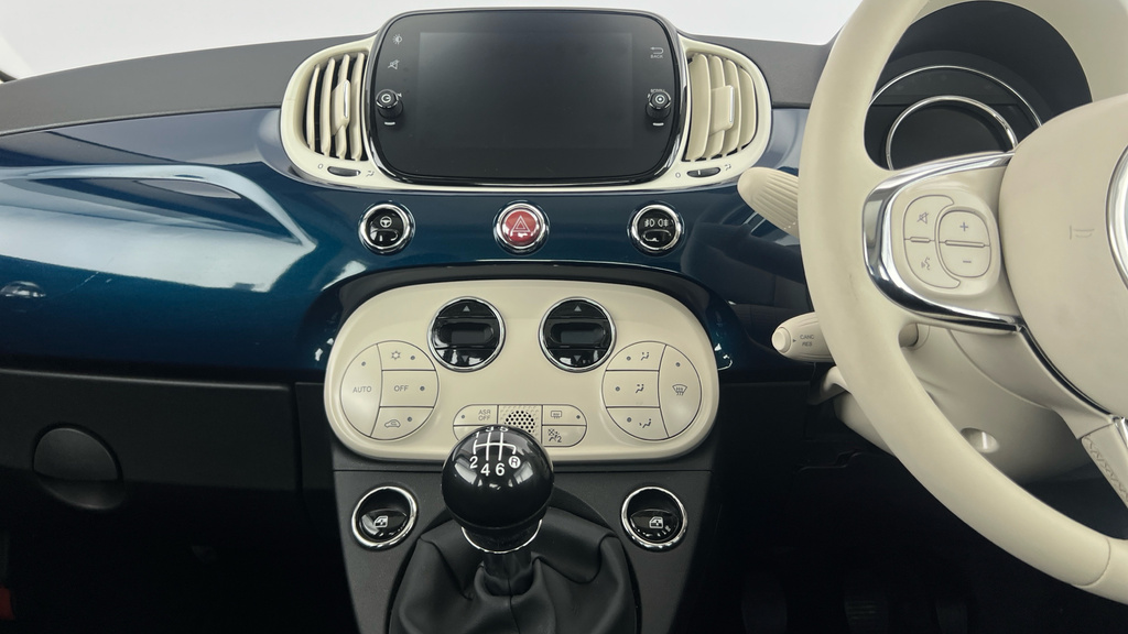 Fiat 500 Hatchback Blue #19
