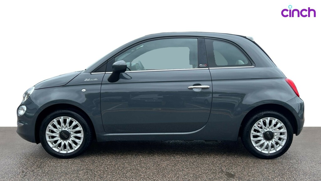 Fiat 500C C Hey Google Grey #8