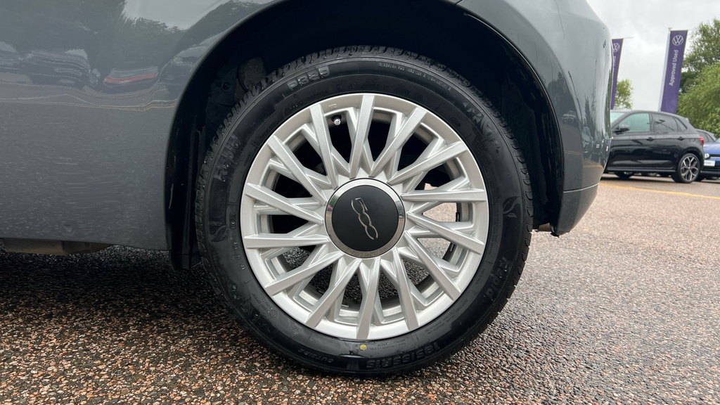 Fiat 500C C Hey Google Grey #22