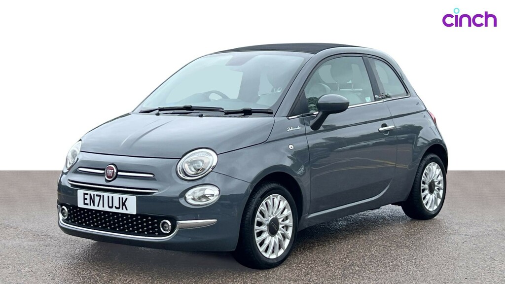 Fiat 500C C Hey Google Grey #9