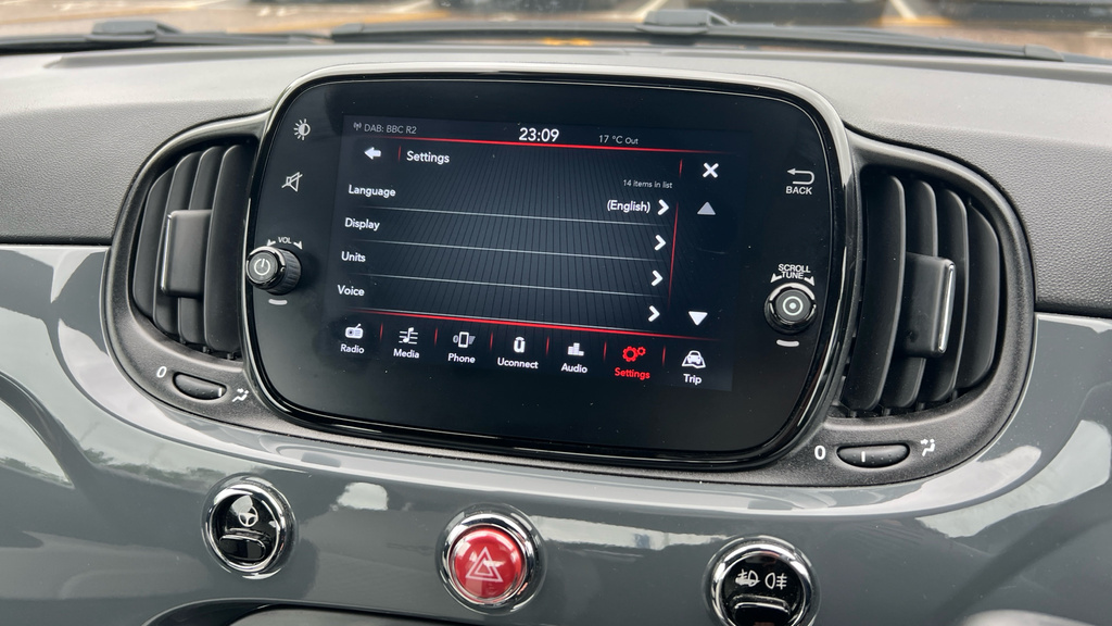 Fiat 500C C Hey Google Grey #30