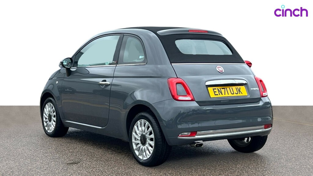 Fiat 500C C Hey Google Grey #7
