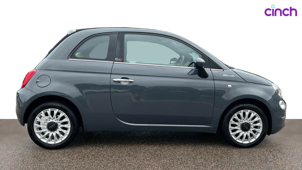 Fiat 500C C Hey Google Grey #3