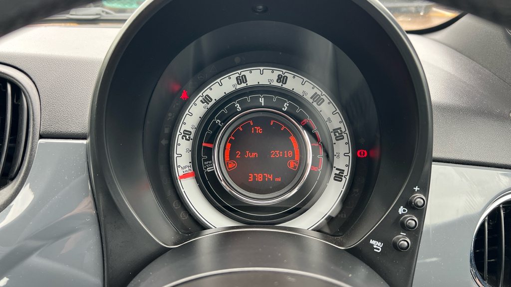 Fiat 500C C Hey Google Grey #17